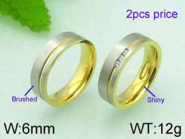 Stainless Steel Lover Ring