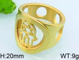 Stainless Steel Gold-plating Ring
