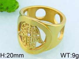Stainless Steel Gold-plating Ring