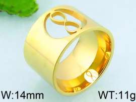 Stainless Steel Gold-plating Ring