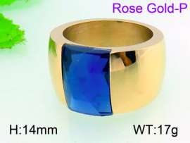 Stainless Steel Rose Gold-plating Ring