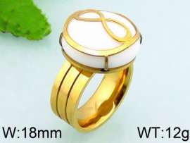Stainless Steel Gold-plating Ring