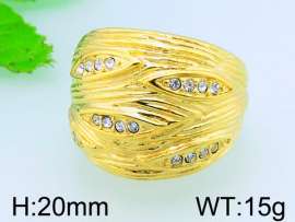 Stainless Steel Gold-plating Ring