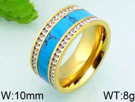 Stainless Steel Gold-plating Ring