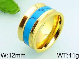 Stainless Steel Gold-plating Ring