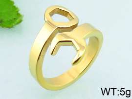 Stainless Steel Gold-plating Ring