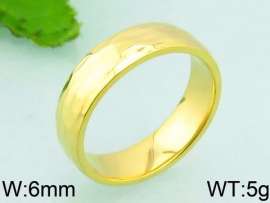 Stainless Steel Gold-plating Ring