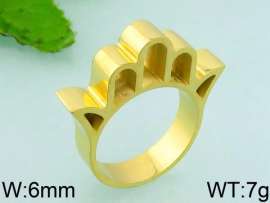 Stainless Steel Gold-plating Ring