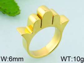 Stainless Steel Gold-plating Ring
