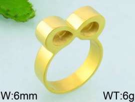 Stainless Steel Gold-plating Ring