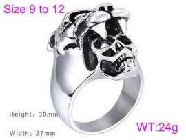 Stainless Skull Ring
