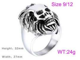 Stainless Skull Ring