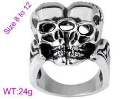Stainless Skull Ring