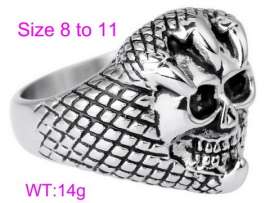 Stainless Skull Ring