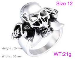 Stainless Skull Ring