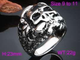 Stainless Skull Ring