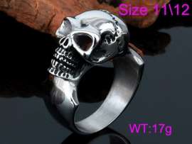Stainless Skull Ring