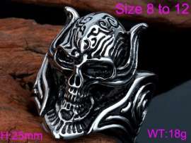 Stainless Skull Ring