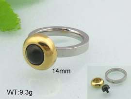 Stainless Steel Gold-plating Ring