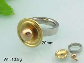 Stainless Steel Gold-plating Ring