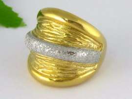 Stainless Steel Gold-plating Ring