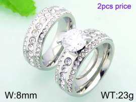 Stainless Steel Lover Ring