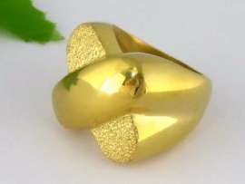 Stainless Steel Gold-plating Ring