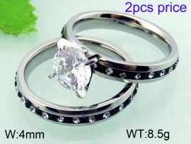 Stainless Steel Lover Ring