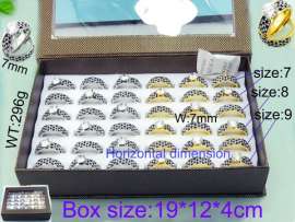 Stainless Steel Lover Ring