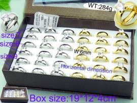 Stainless Steel Lover Ring