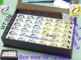 Stainless Steel Lover Ring