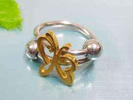 Stainless Steel Gold-plating Ring