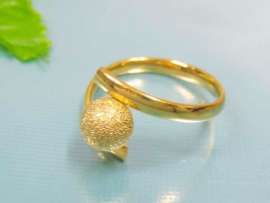 Stainless Steel Gold-plating Ring