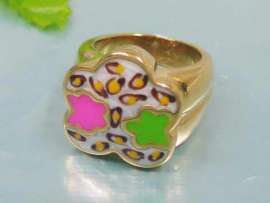 Stainless Steel Gold-plating Ring