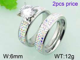 Stainless Steel Lover Ring