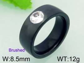 Stainless Steel Black-plating Ring