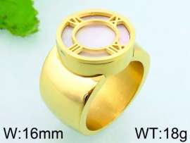 Stainless Steel Gold-plating Ring