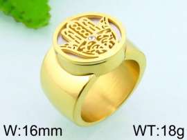 Stainless Steel Gold-plating Ring
