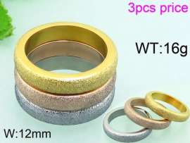 Stainless Steel Rose Gold-plating Ring