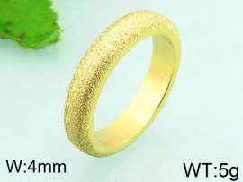 Stainless Steel Gold-plating Ring