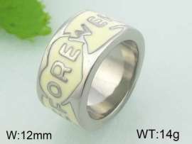 Stainless Steel Enamel Ring