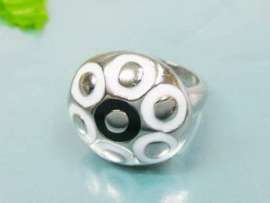 Stainless Steel Enamel Ring