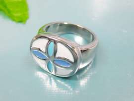 Stainless Steel Enamel Ring