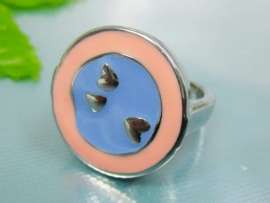 Stainless Steel Enamel Ring