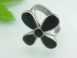 Stainless Steel Black-plating Ring