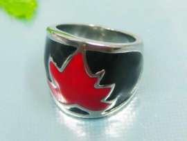Stainless Steel Black-plating Ring