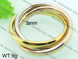 Stainless Steel Gold-plating Ring
