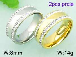 Stainless Steel Lover Ring