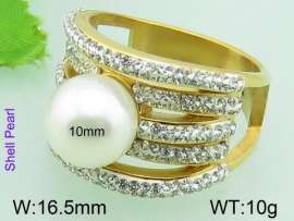 Stainless Steel Gold-plating Ring