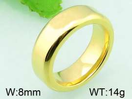 Stainless Steel Gold-plating Ring